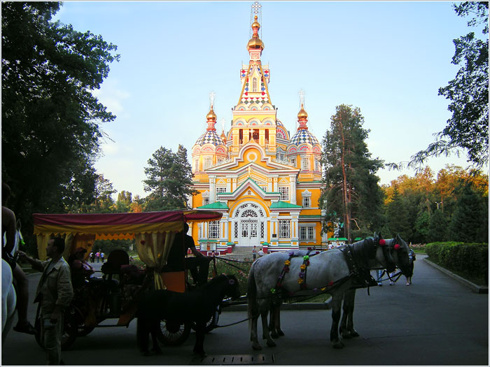Алма-Ата (Алматы) Казахстан. Вознесенский кафедральный собор
