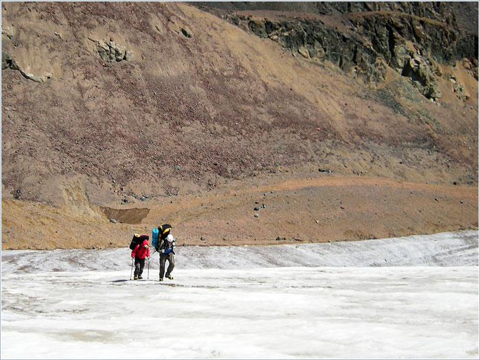 Заилийский Алатау, Тянь-Шань, Казахстан. Подъём на перевал Кокбулак