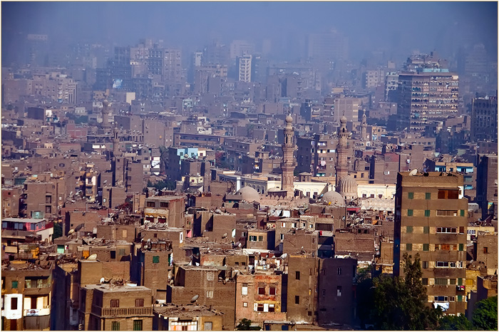 Египет. Каирская цитадель. Вид на Каир.