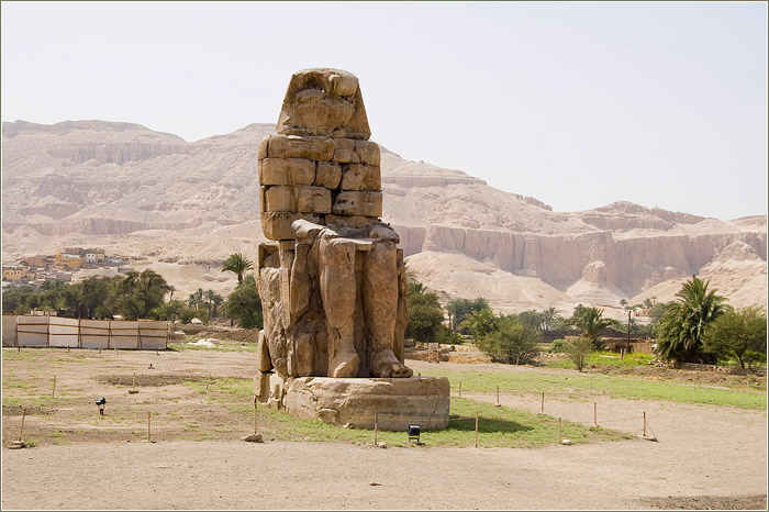 Египет. Колоссы Мемнона