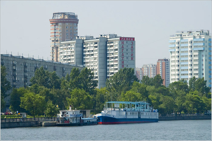 Москва-река. Нагатинский затон