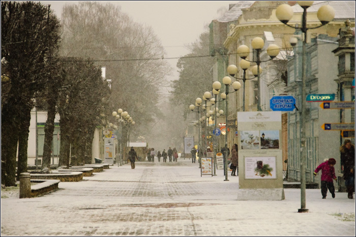Латвия. Юрмала.   Фото города. 